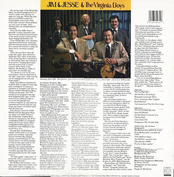 Jim & Jesse - In The Tradition - LP
