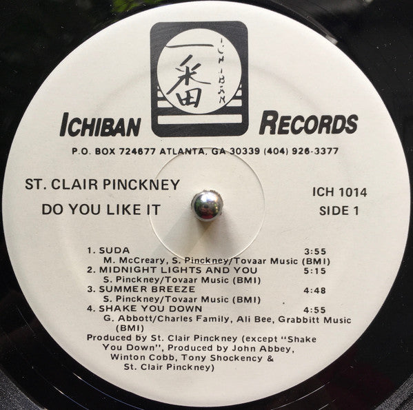 St. Clair Pinckney* - Do You Like It - LP