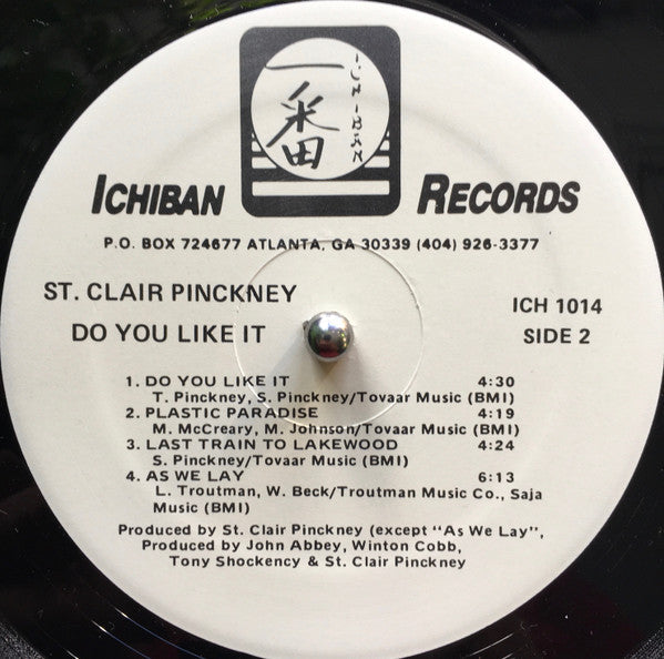 St. Clair Pinckney* - Do You Like It - LP