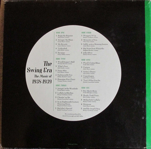 Various - The Swing Era: The Music Of 1938-1939:Where Swing Came From - LP