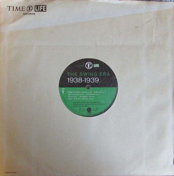 Various - The Swing Era: The Music Of 1938-1939:Where Swing Came From - LP