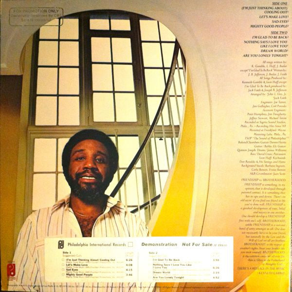 Jerry Butler - Nothing Says I Love You Like I Love You - LP