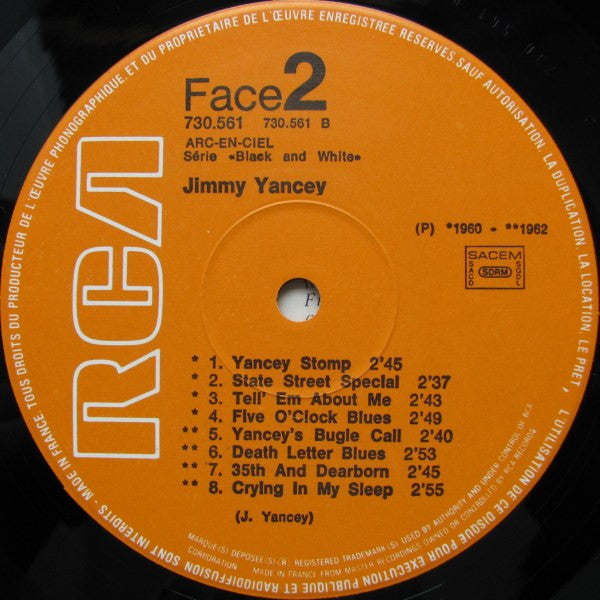 Albert Ammons - Pete Johnson / Jimmy Yancey - Boogie Woogie Man - LP
