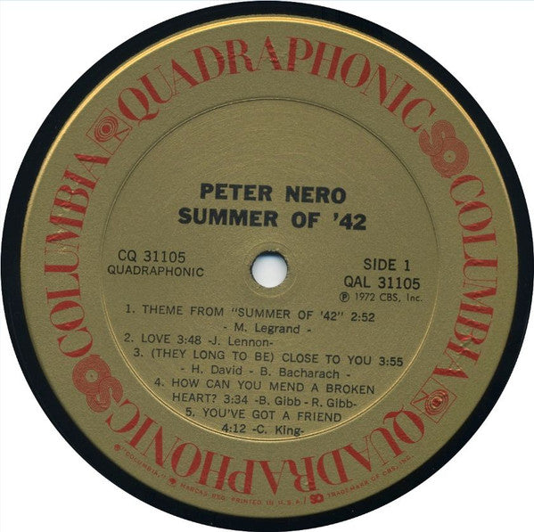 Peter Nero - Summer Of '42 - LP