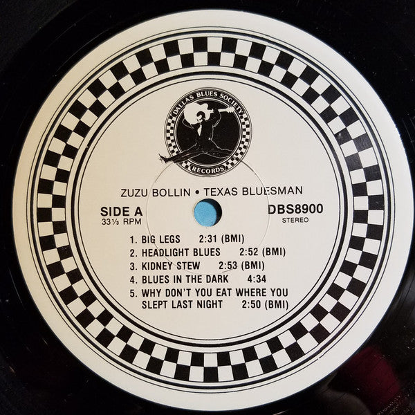 Zuzu Bollin - Texas Bluesman - LP