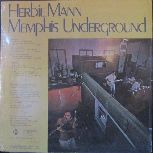 Herbie Mann - Memphis Underground - LP