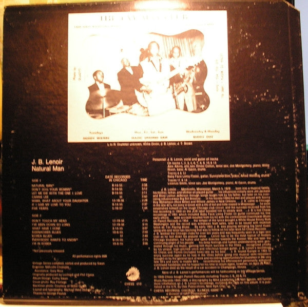 J.B. Lenoir - Natural Man - LP
