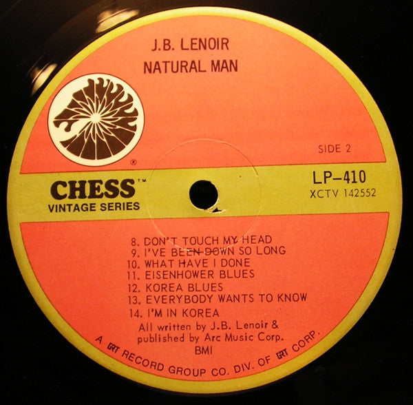 J.B. Lenoir - Natural Man - LP