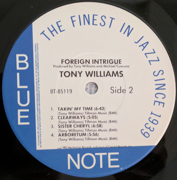 Tony Williams* - Foreign Intrigue - LP