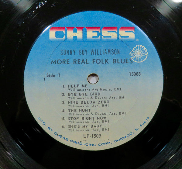 Sonny Boy Williamson (2) - More Real Folk Blues - LP