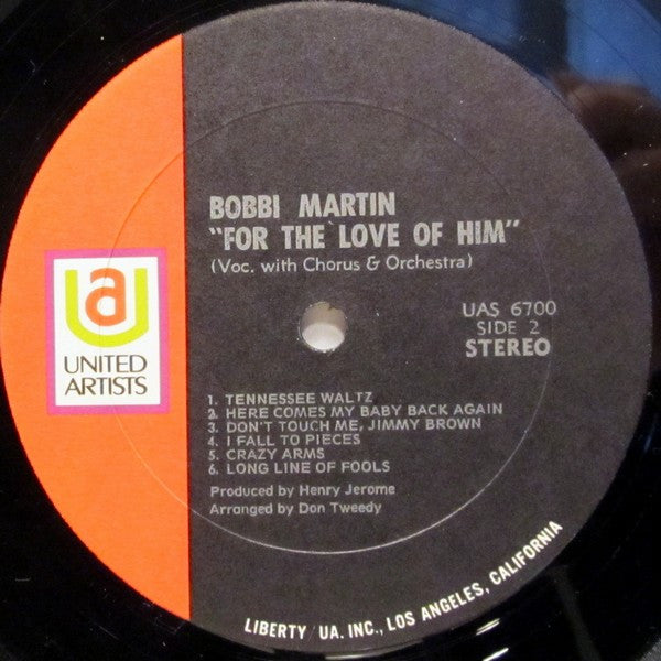 Bobbi Martin - For The Love Of Him - LP