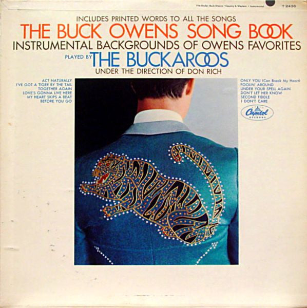 The Buckaroos - The Buck Owens Song Book - LP