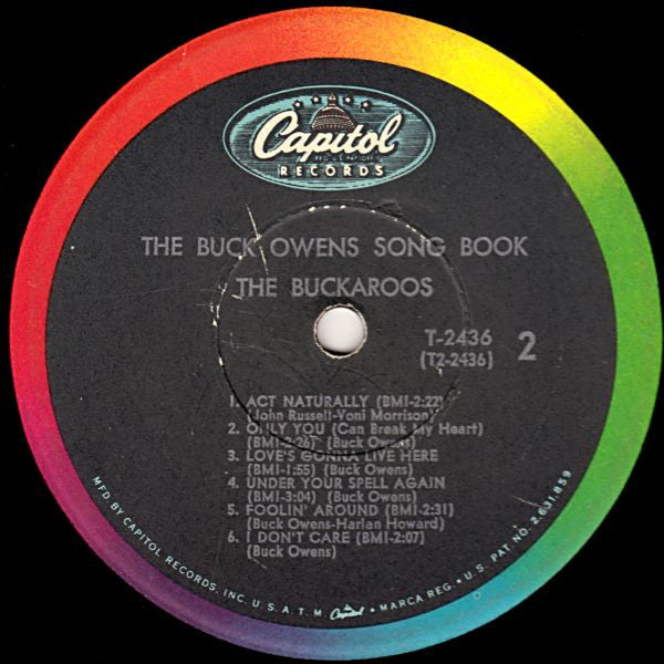 The Buckaroos - The Buck Owens Song Book - LP