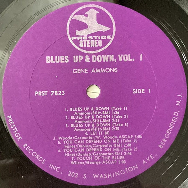 Gene Ammons - Blues Up & Down, Vol. 1 - LP