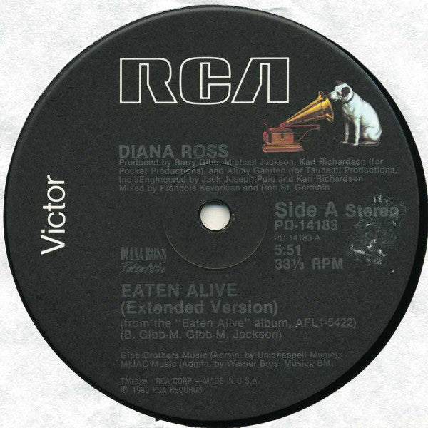 Diana Ross - Eaten Alive - LP