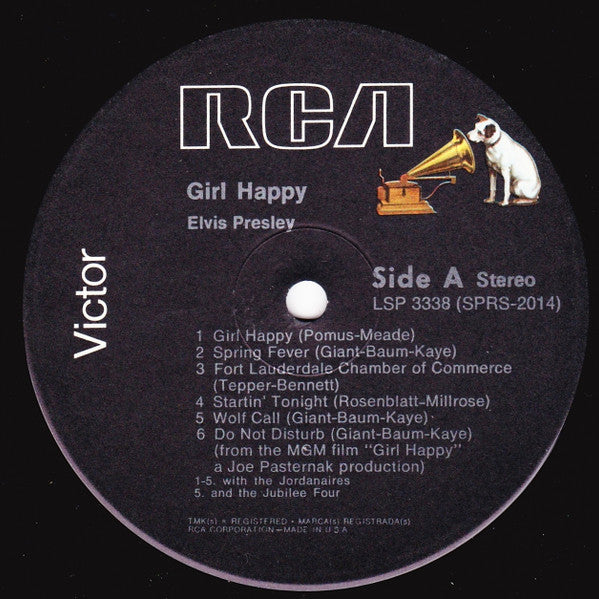 Elvis Presley - Girl Happy - LP