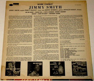 The Incredible Jimmy Smith* - Home Cookin' - LP