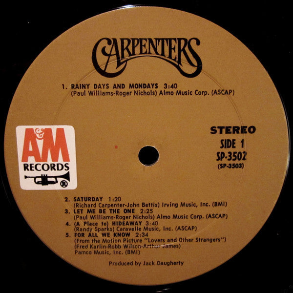 Carpenters - Carpenters - LP