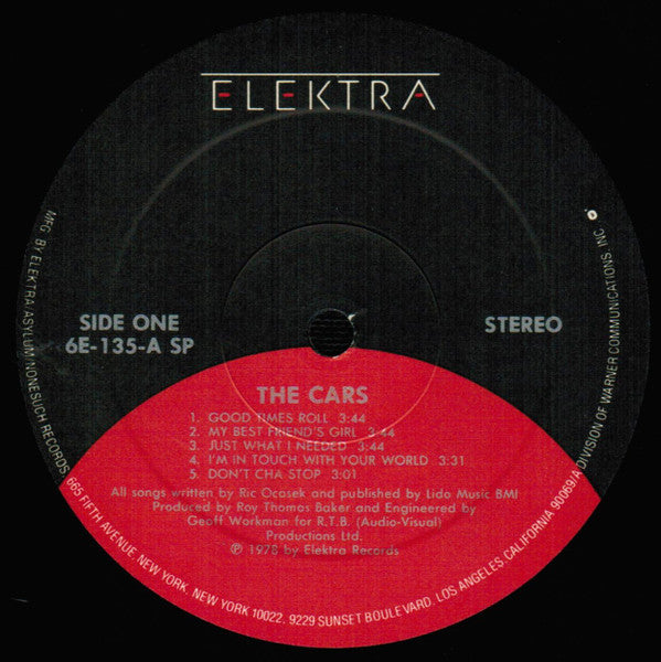 The Cars - The Cars - LP