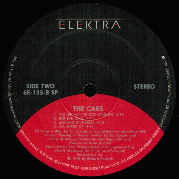 The Cars - The Cars - LP