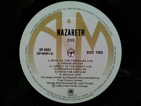 Nazareth (2) - 2XS - LP