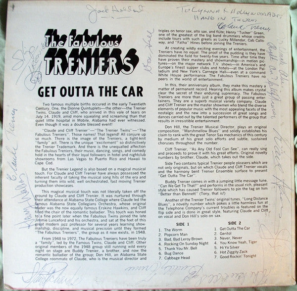 The Fabulous Treniers* - Get Outta The Car - LP