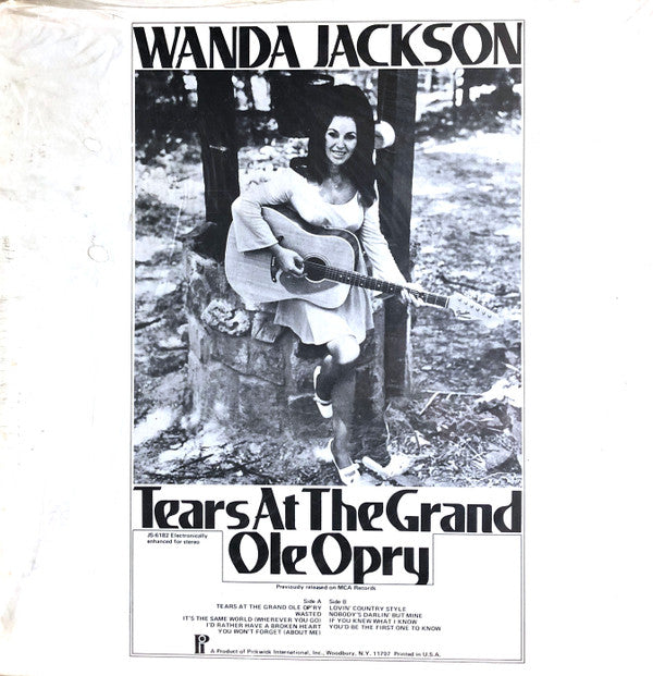 Wanda Jackson - Tears At The Grand Ole Opry - LP