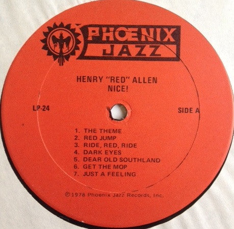 Henry "Red" Allen - Nice!