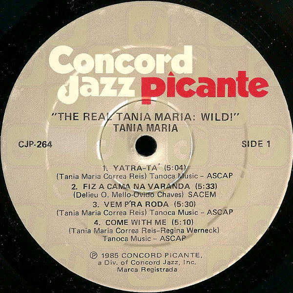Tania Maria - The Real Tania Maria: Wild! - LP