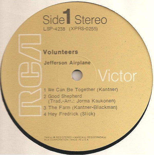 Jefferson Airplane - Volunteers - LP