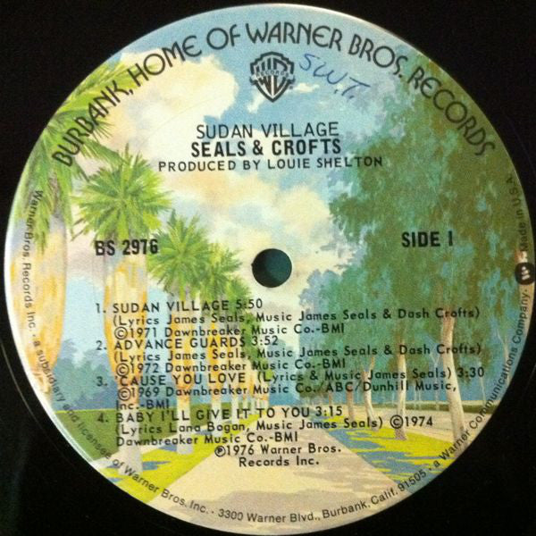 Seals & Crofts - Sudan Village - LP