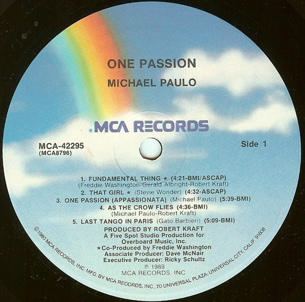 Michael Paulo - One Passion - LP