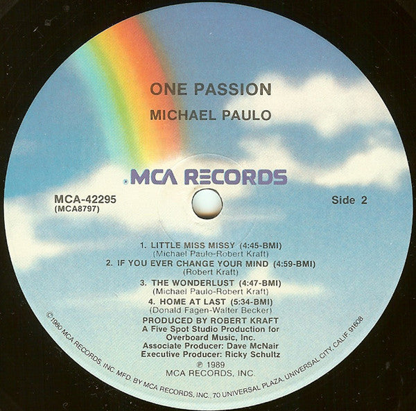 Michael Paulo - One Passion - LP