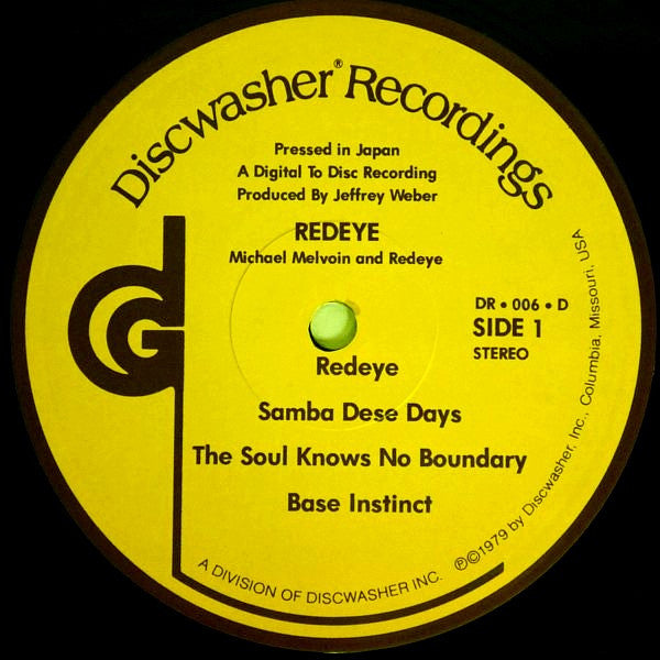Mike Melvoin with Redeye (7) - Redeye - LP