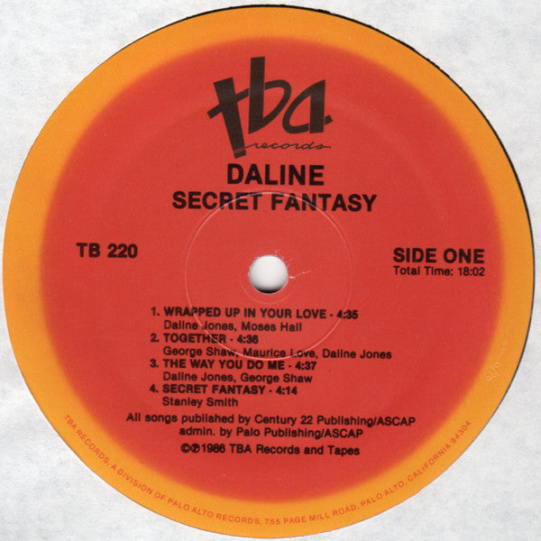 Daline* - Secret Fantasy - LP