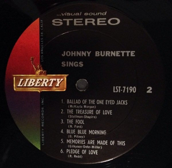 Johnny Burnette - Sings