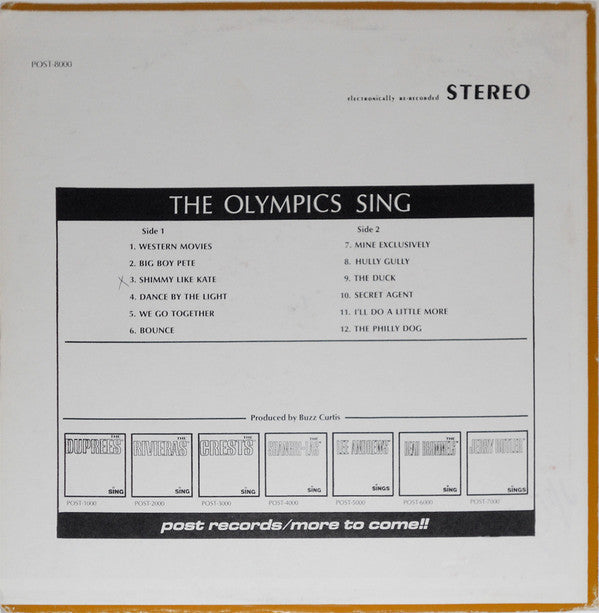 The Olympics - Sing - LP