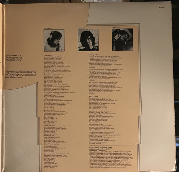 Al Stewart - Year Of The Cat - LP