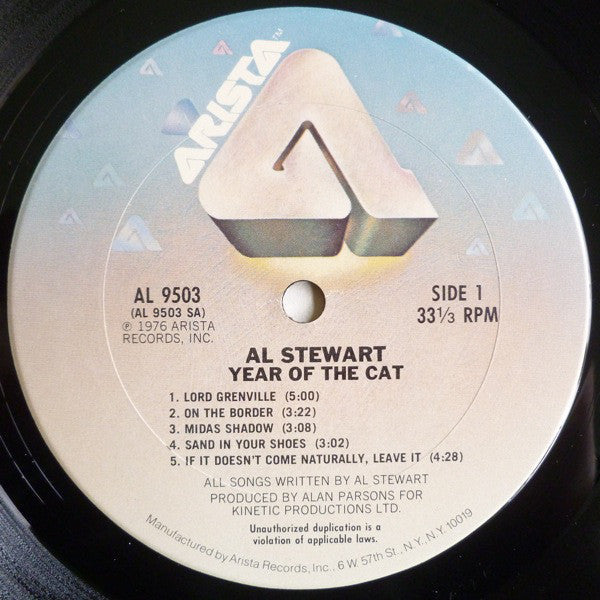Al Stewart - Year Of The Cat - LP