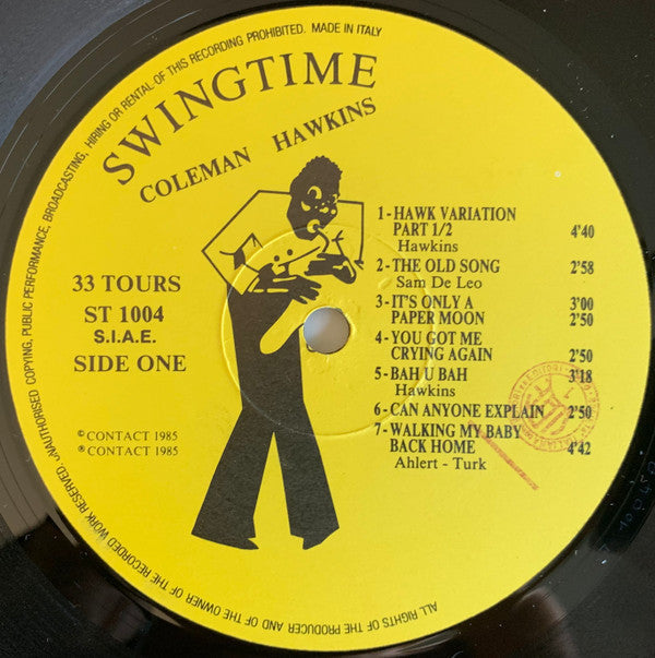 Coleman Hawkins - Hawk Variation Vol. 1 - LP