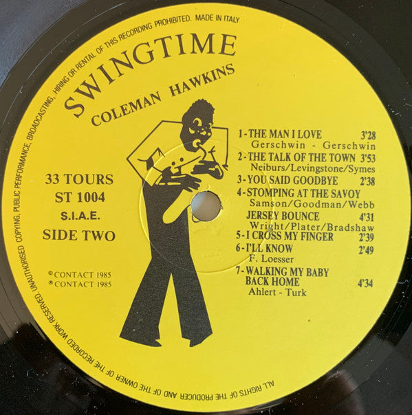 Coleman Hawkins - Hawk Variation Vol. 1 - LP