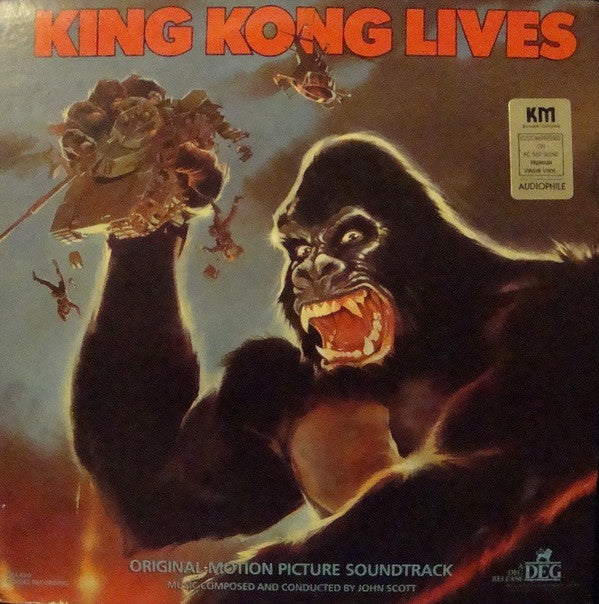 John Scott / Graunke Symphony Orchestra* - King Kong Lives (Original Motion Picture Soundtrack) - LP