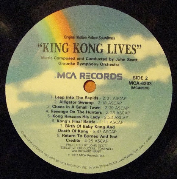 John Scott / Graunke Symphony Orchestra* - King Kong Lives (Original Motion Picture Soundtrack) - LP