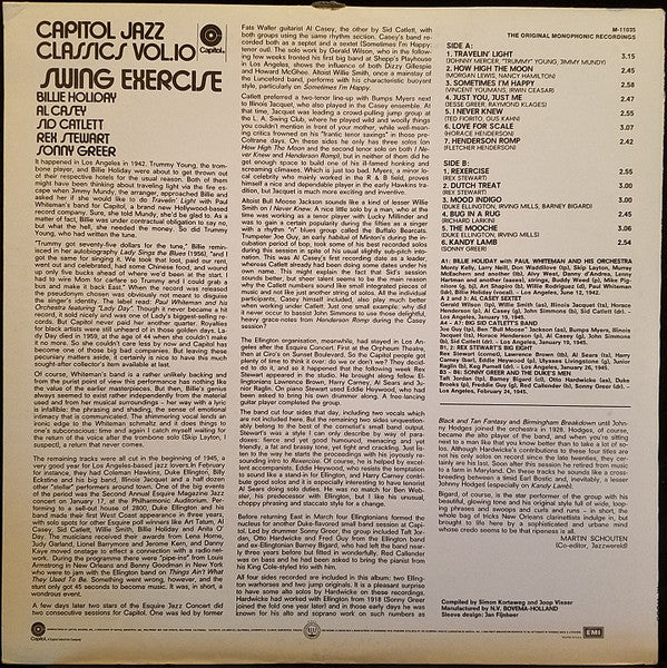 Various - Swing Exercise - LP
