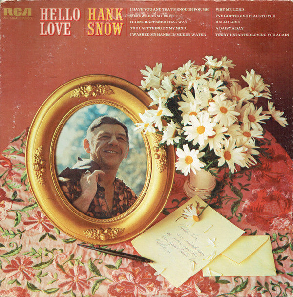 Hank Snow - Hello Love - LP