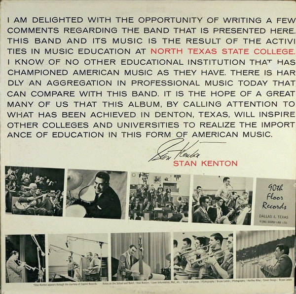 The North Texas State University Lab Band - North Texas Lab Band - LP