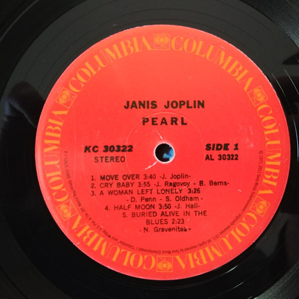 Janis Joplin - Pearl - LP