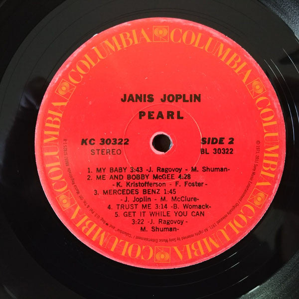 Janis Joplin - Pearl - LP
