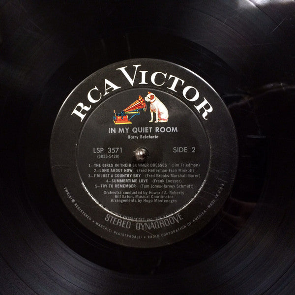 Harry Belafonte - In My Quiet Room - LP
