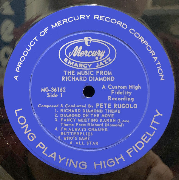 Pete Rugolo - The Music From Richard Diamond - LP